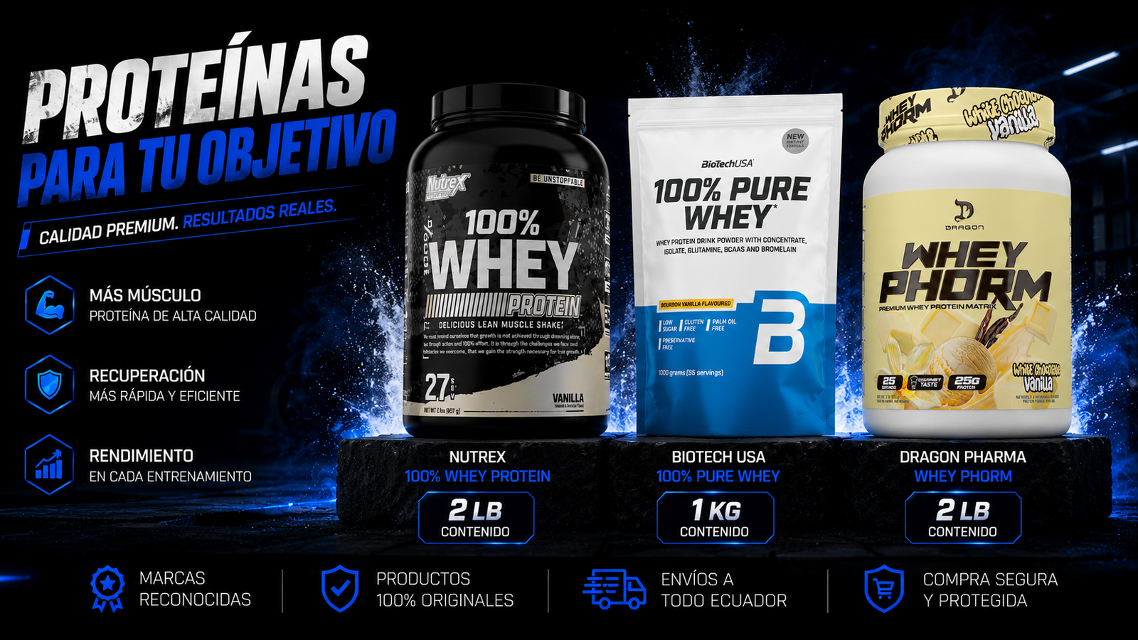 Proteínas - DanSupps EC